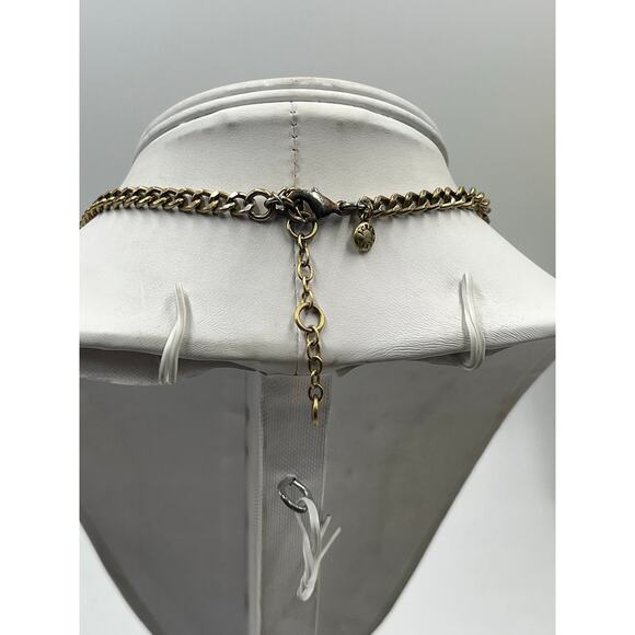 J. Crew Clear Spear Prong Set Faceted Rhinestone Statement
Necklace - Picture 7 of 9